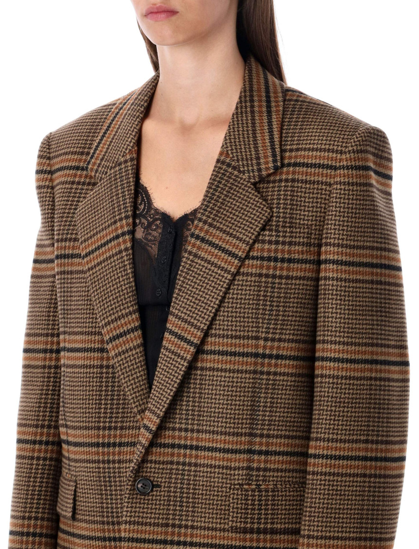 Prince Of Wales Wool Jacket