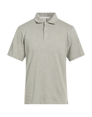Man Polo shirt Grey Size L Cotton