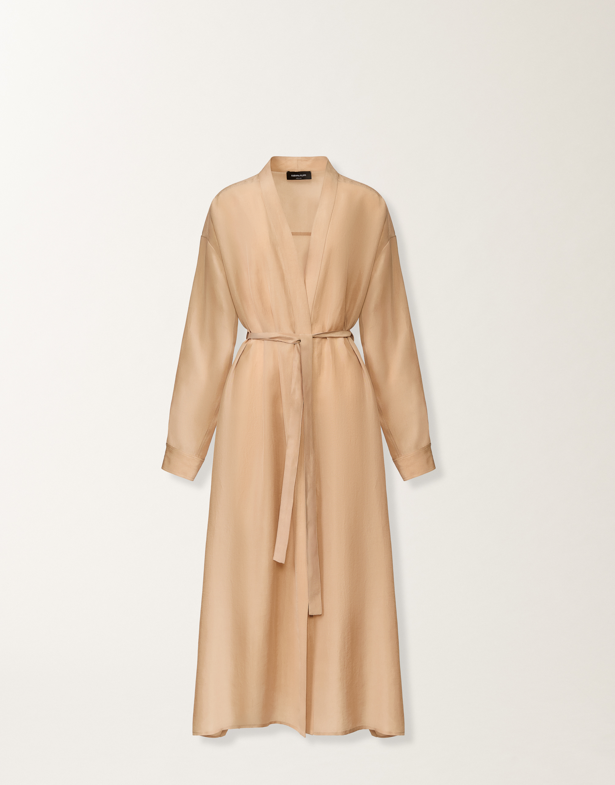 Fluid tunic in maple