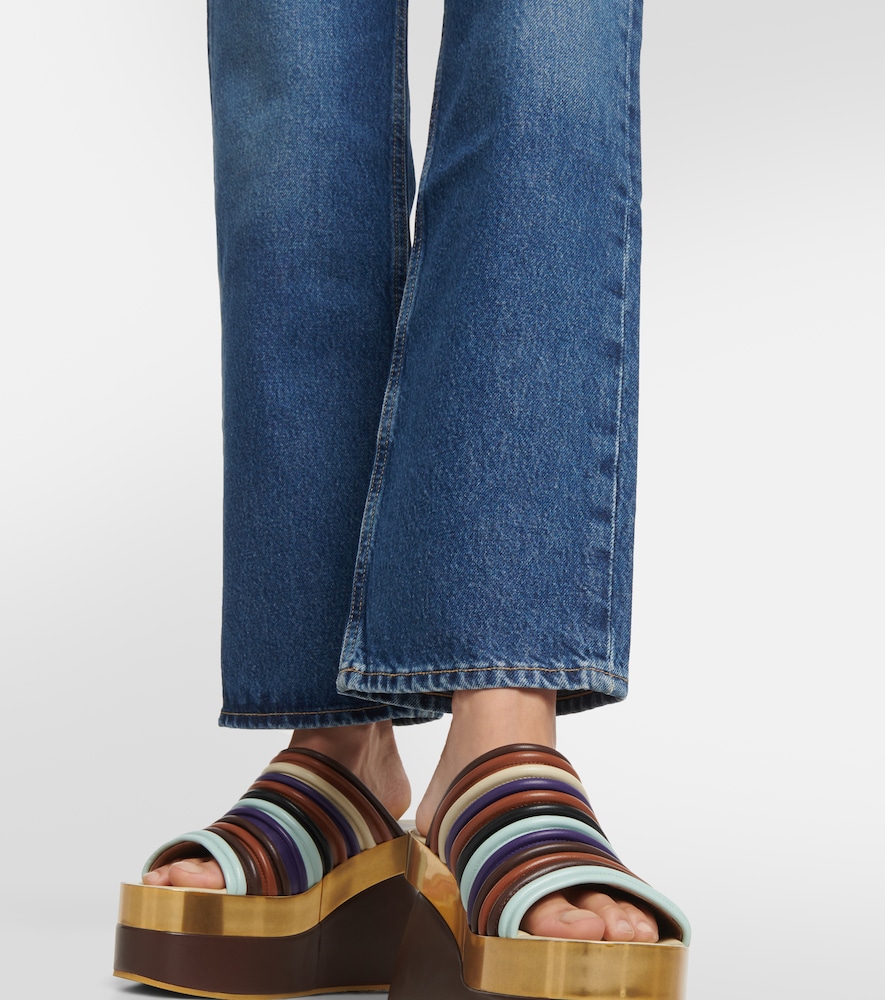 Neve mid-rise straight jeans