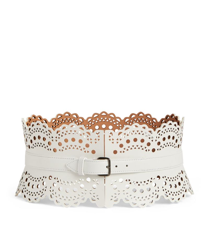 Leather Bustier Belt