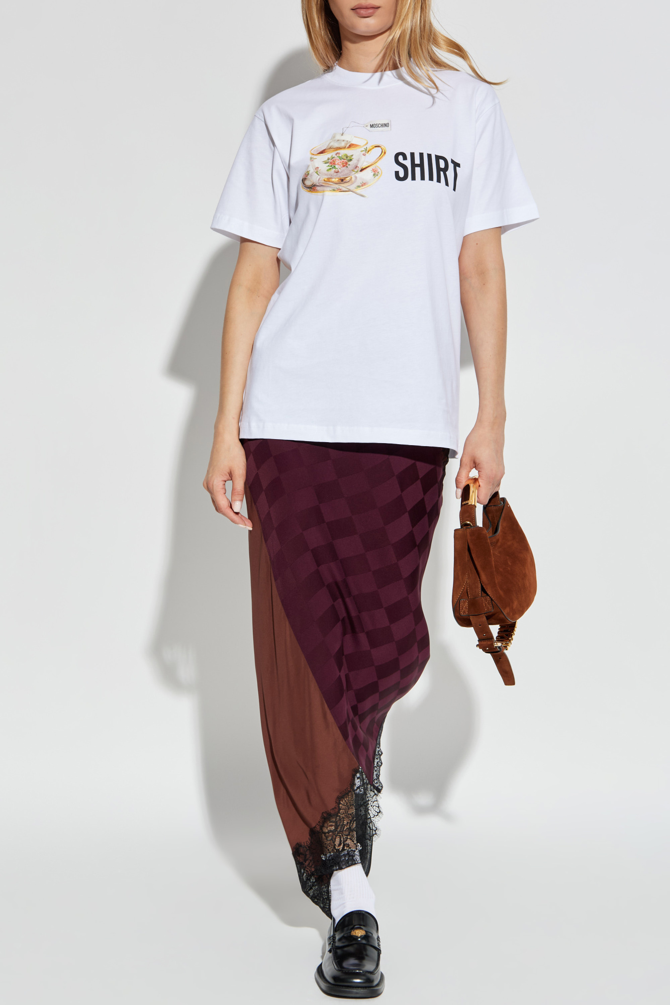 T-shirt With Print, Women's, White