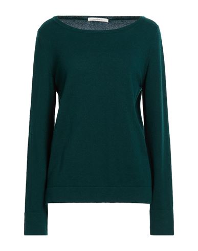 Malìparmi Woman Sweater Dark green Size M Wool, Cashmere
