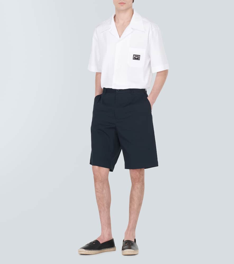 Logo cotton shirt