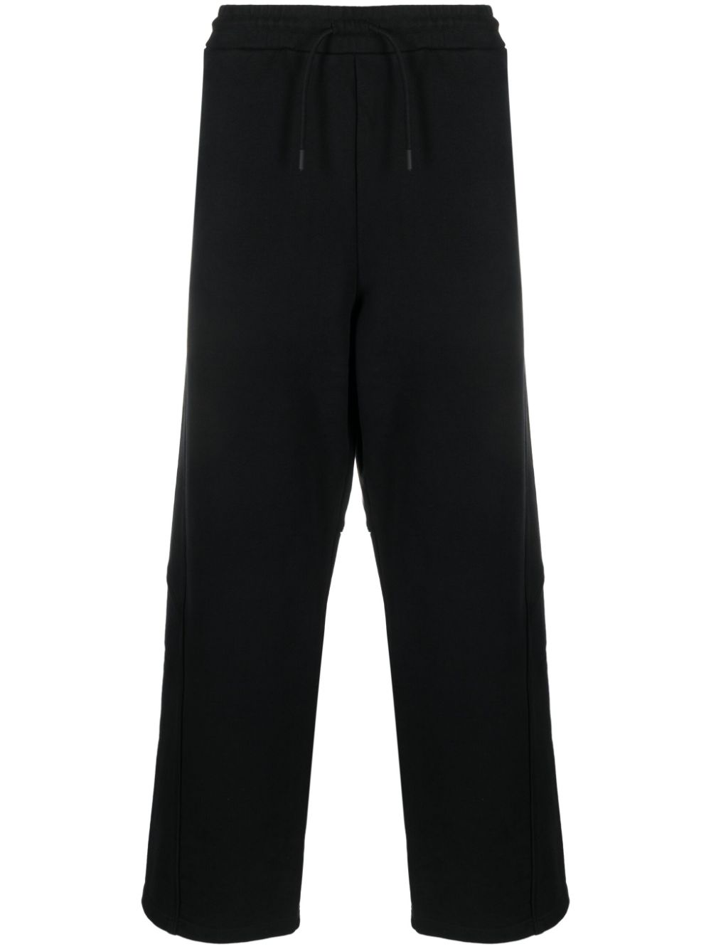 Cotton track trousers - Black