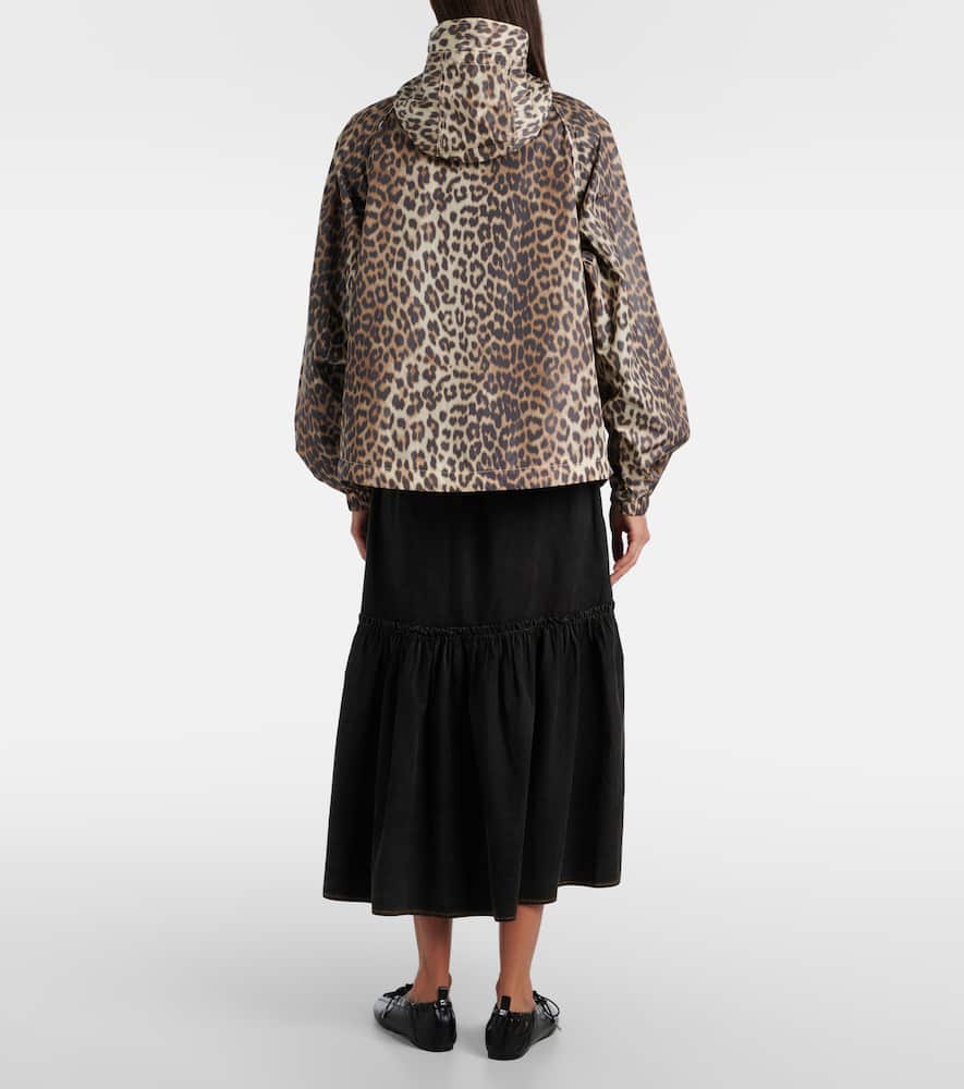 Leopard-print jacket