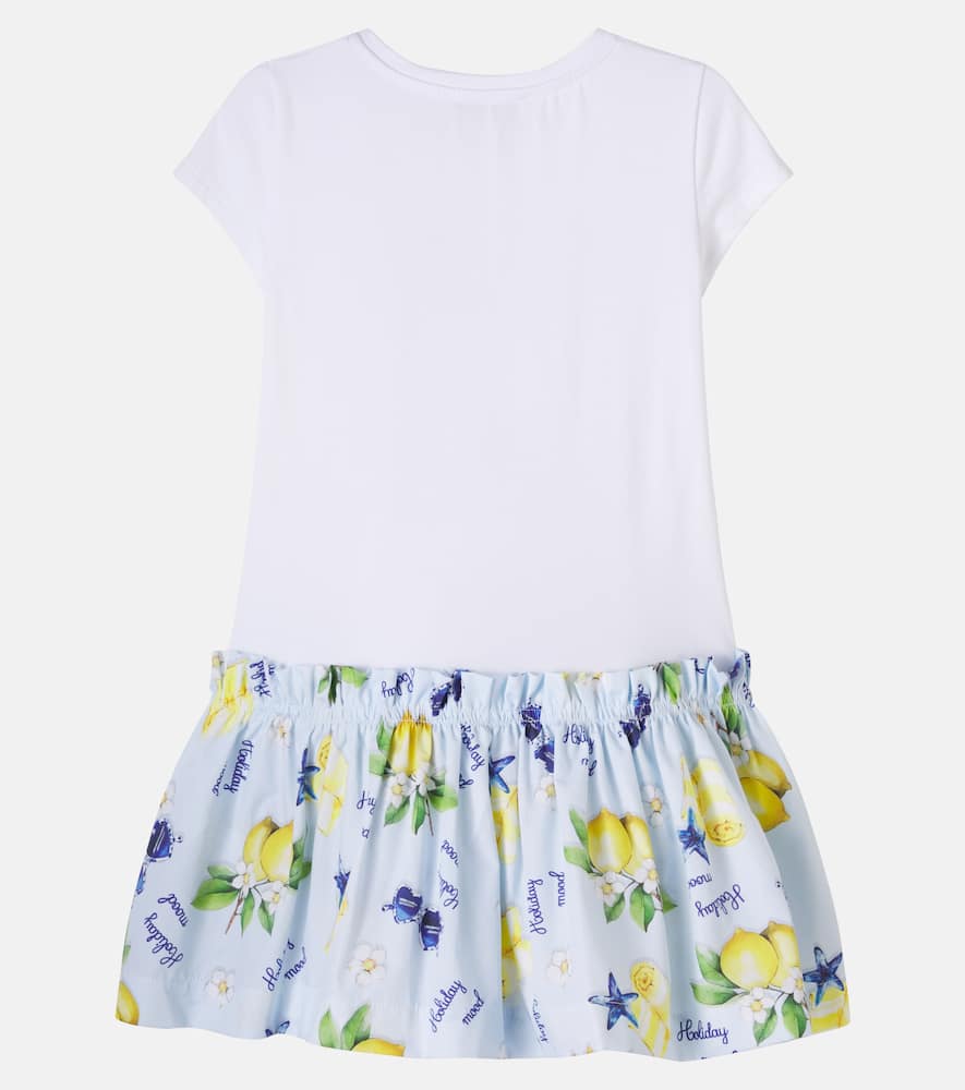 X Disney cotton-blend jersey dress