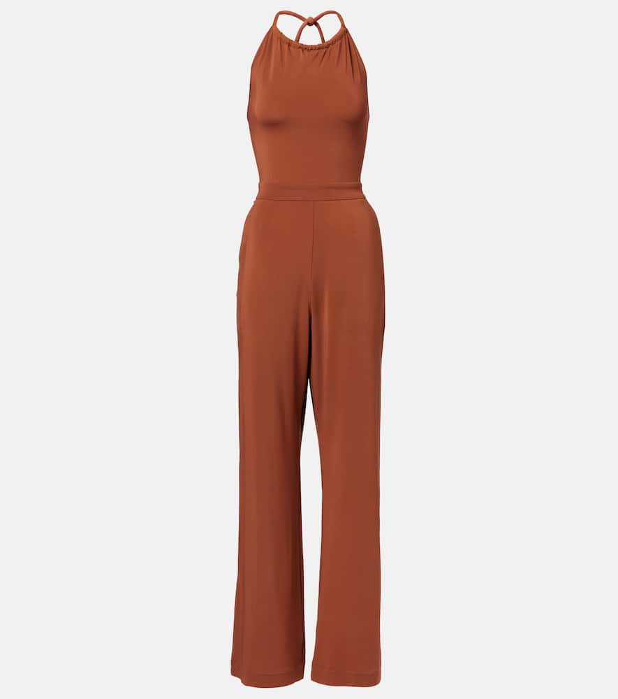 Parsec halterneck beach jumpsuit