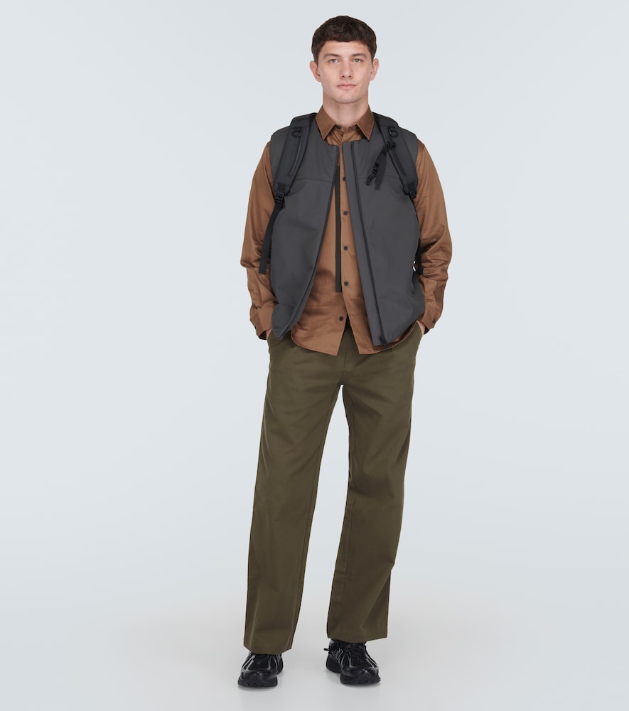 Boot cotton twill cargo pants