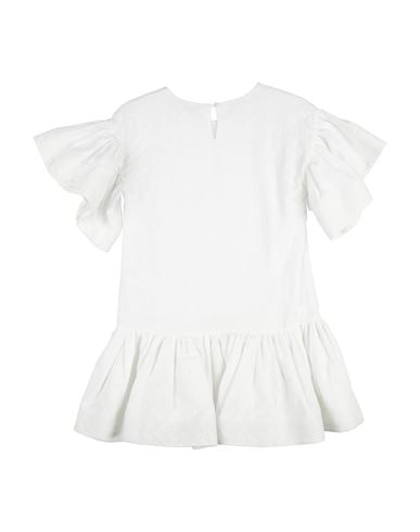 L:ú L:ú By Miss Grant Kid Girl Kids' dress White Size 10 Cotton