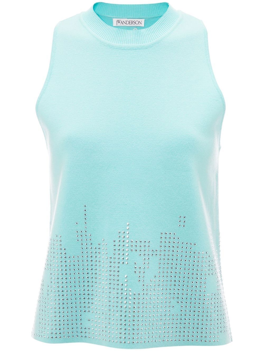 Studded tank top - Blue