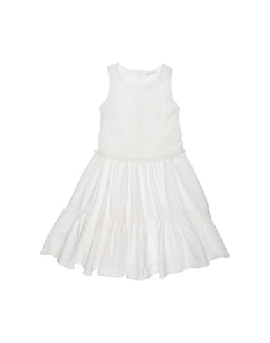 L:ú L:ú By Miss Grant Kid Girl Kids' dress Ivory Size 10 Cotton, Polyamide