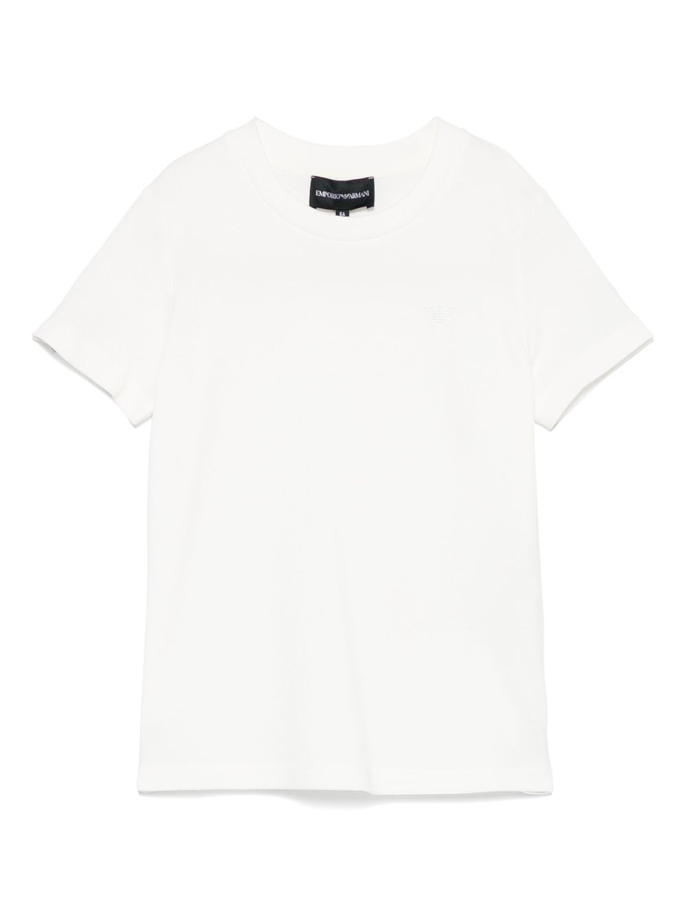 Logo-embroidered T-shirt - White