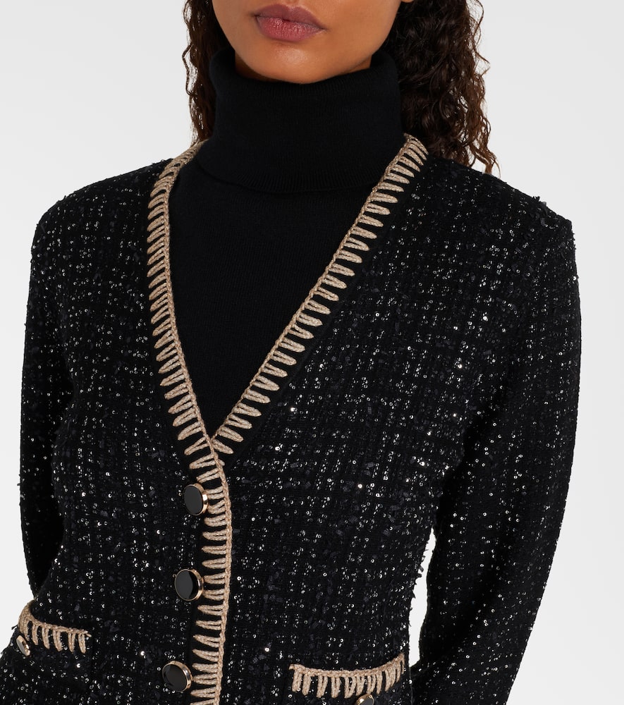 Ceriani tweed cardigan