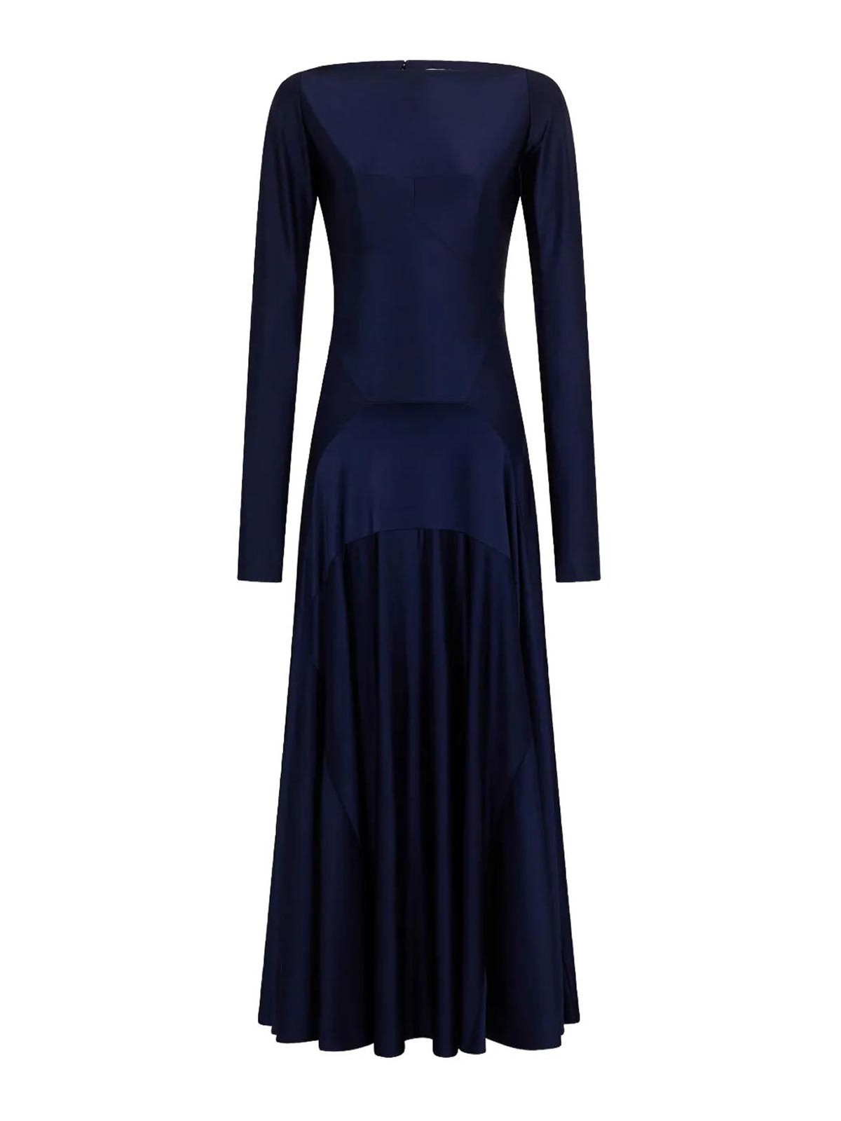 Blue long dress