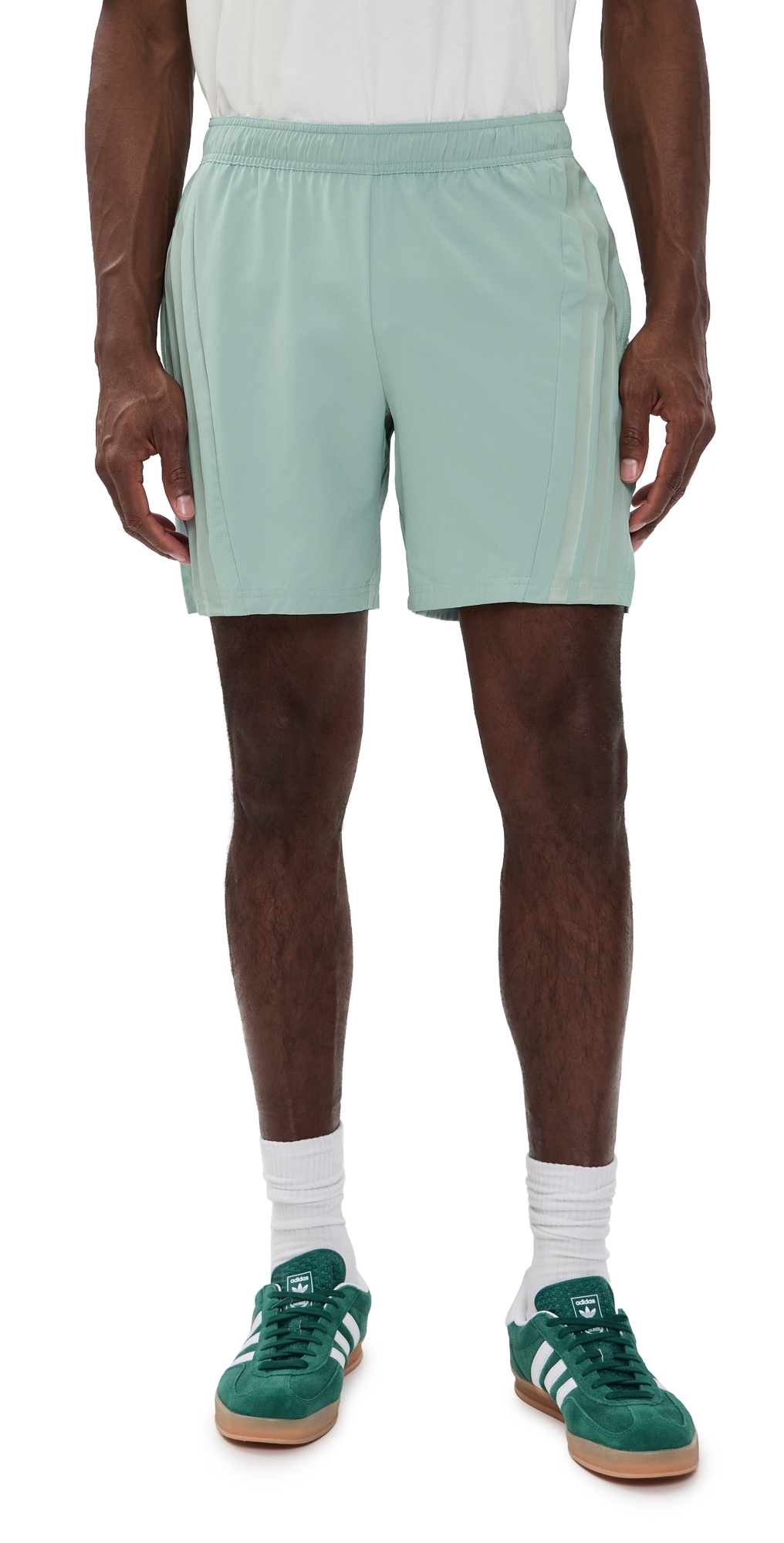 D4T 3 Stripe Workout Shorts