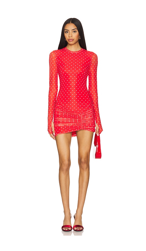 AFRM KLEID MIRZA in Red. Größe 3X. Also in 1X, 2X