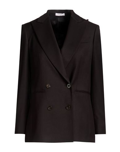 Woman Blazer Black Size 8 Polyester, Viscose, Elastane