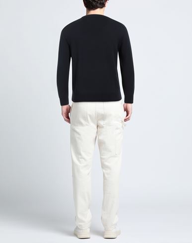 Man Sweater Midnight blue Size 44 Cotton, Polyamide