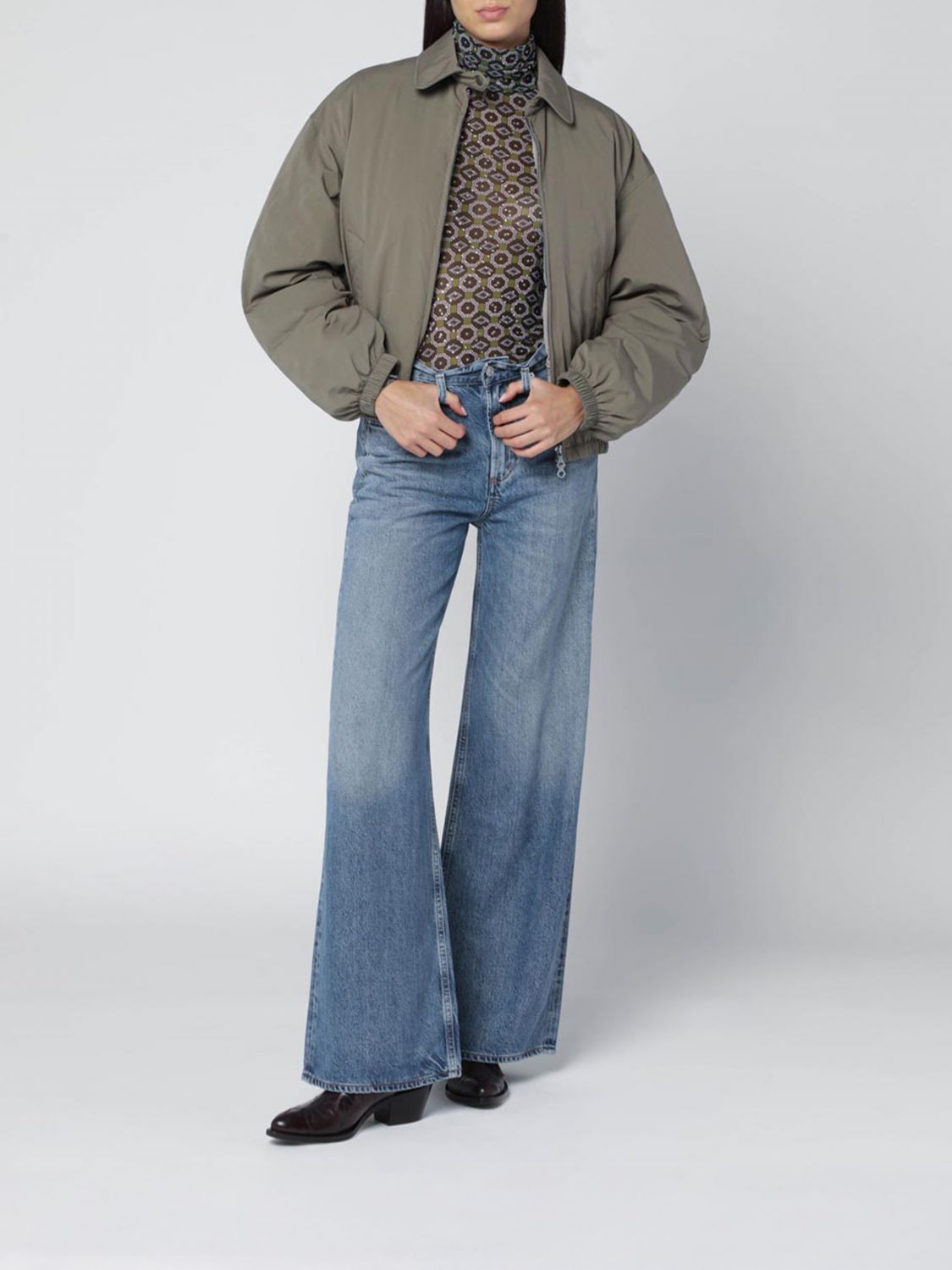 Jeans Woman color Denim