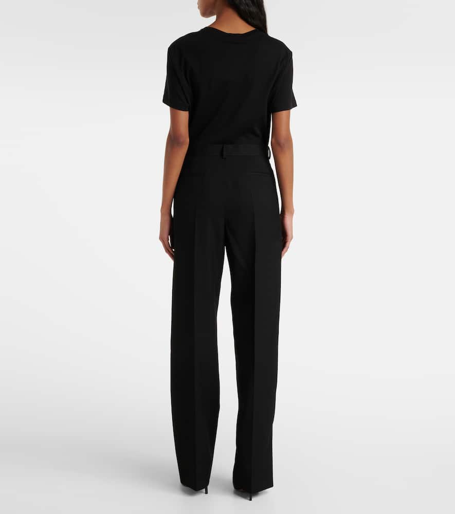 Wardrobe. NYC Virgin wool straight pants