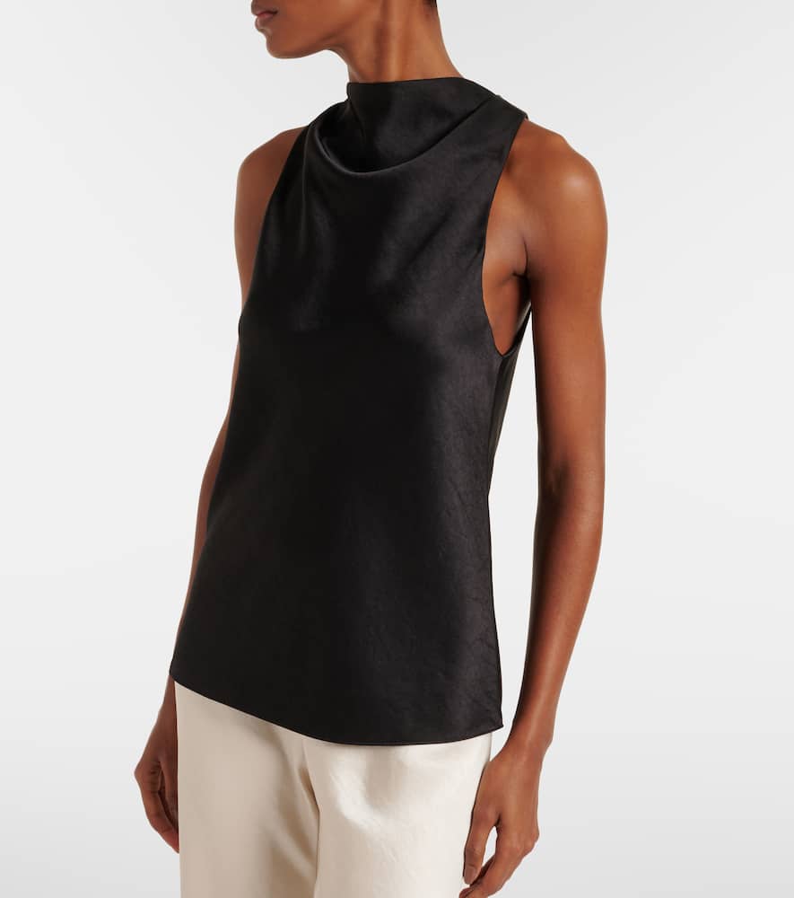 Satin top