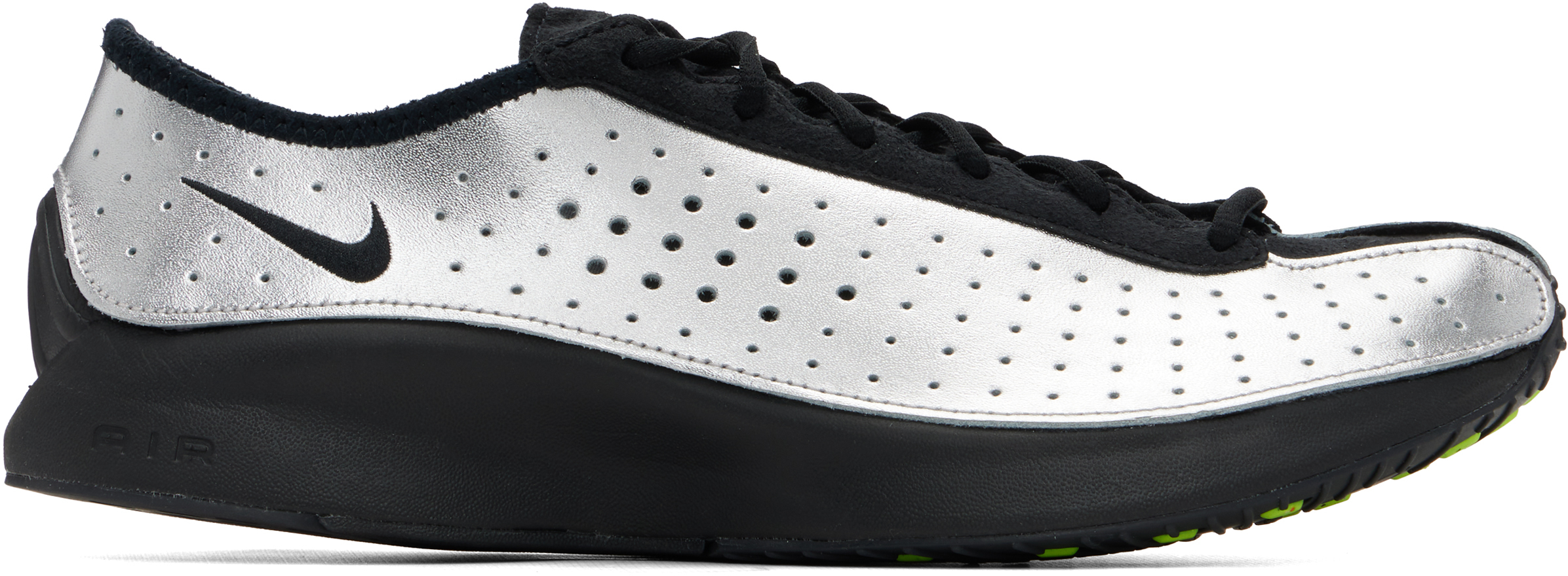 Silver & Black Air Superfly Sneakers