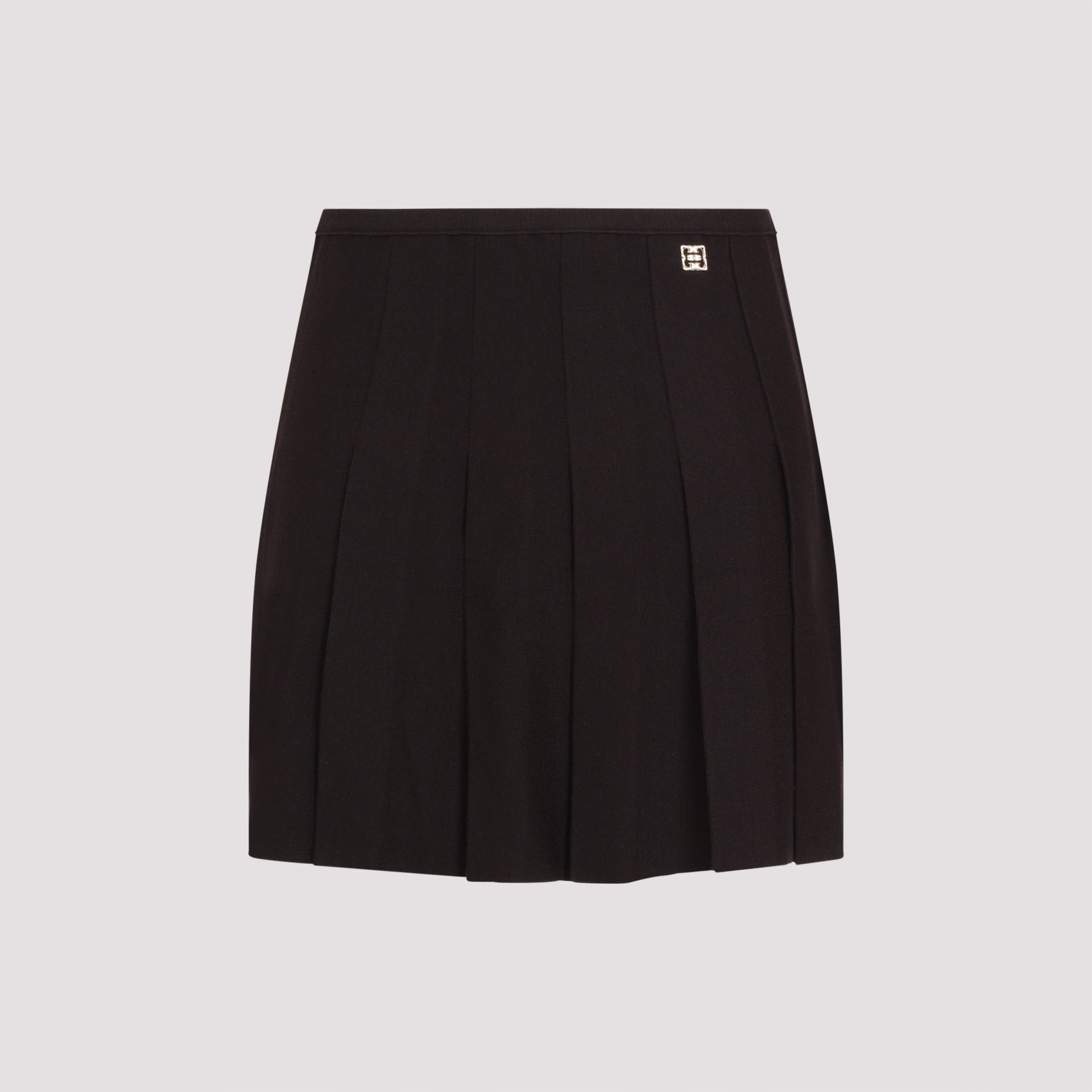 Pleated Mini Skirt