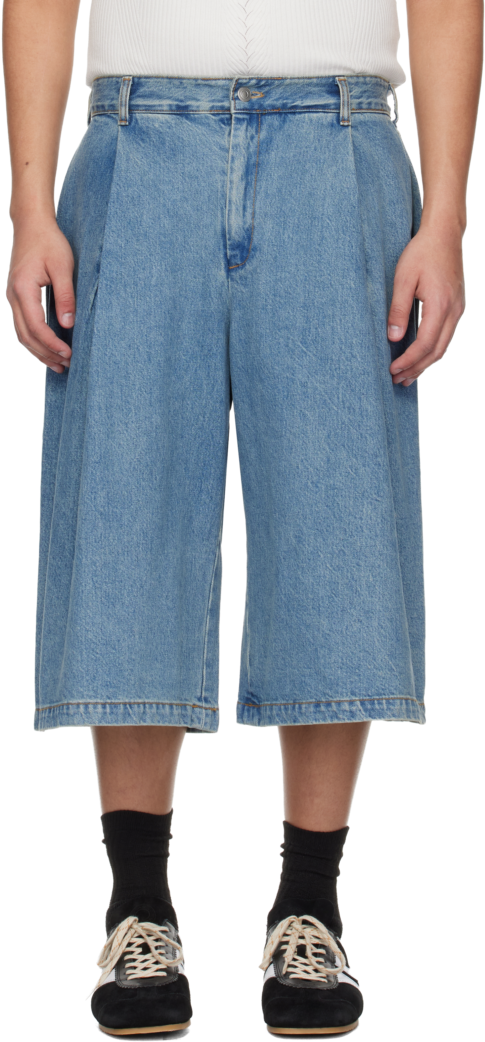 Blue Denim 410 Bermuda Shorts