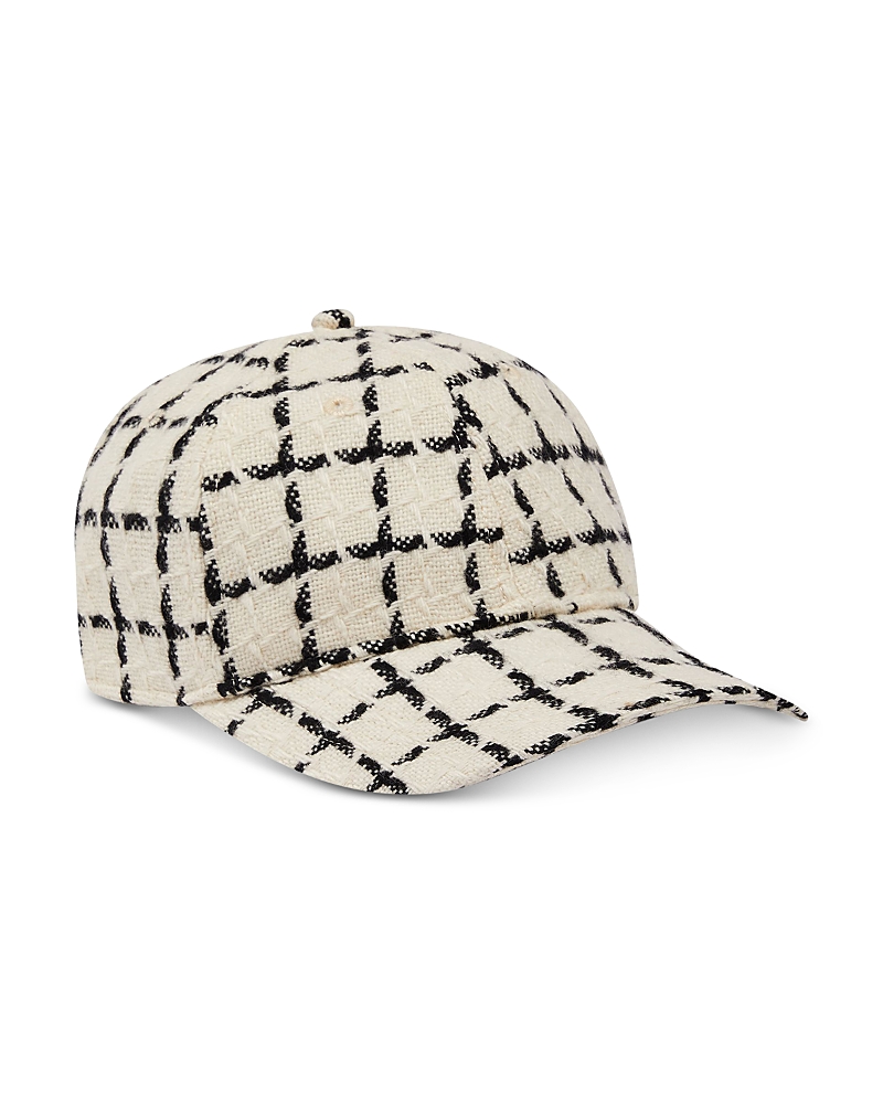 Elvin Mono Check Cap
