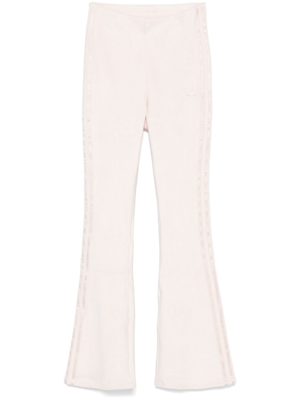 3-Stripes flared leggings - Pink