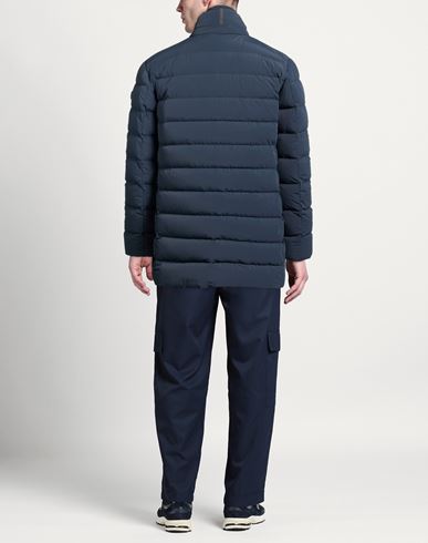 Man Puffer Blue Size XL Nylon, Elastane