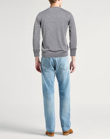 Man Sweater Grey Size 38 Wool
