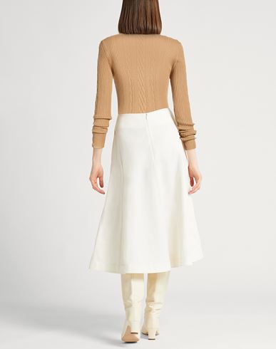 Woman Turtleneck Camel Size L Merino Wool