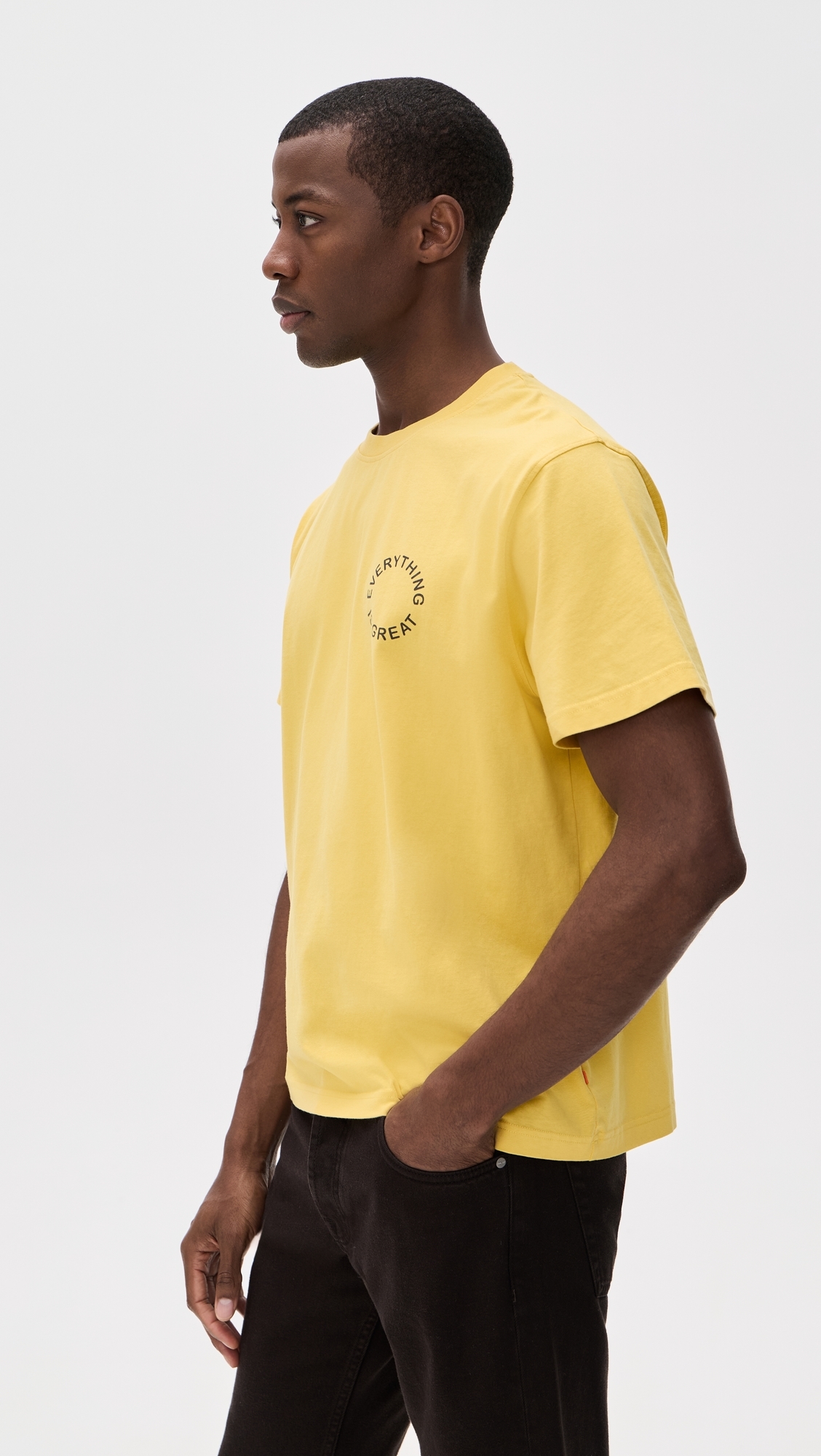 Everything Is Great T-Shirt Yellow
