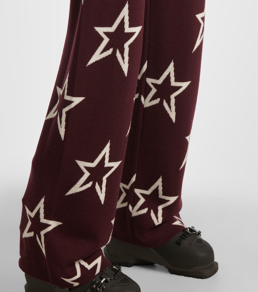 Perfect Moment Chalet knitted wool wide-leg pants