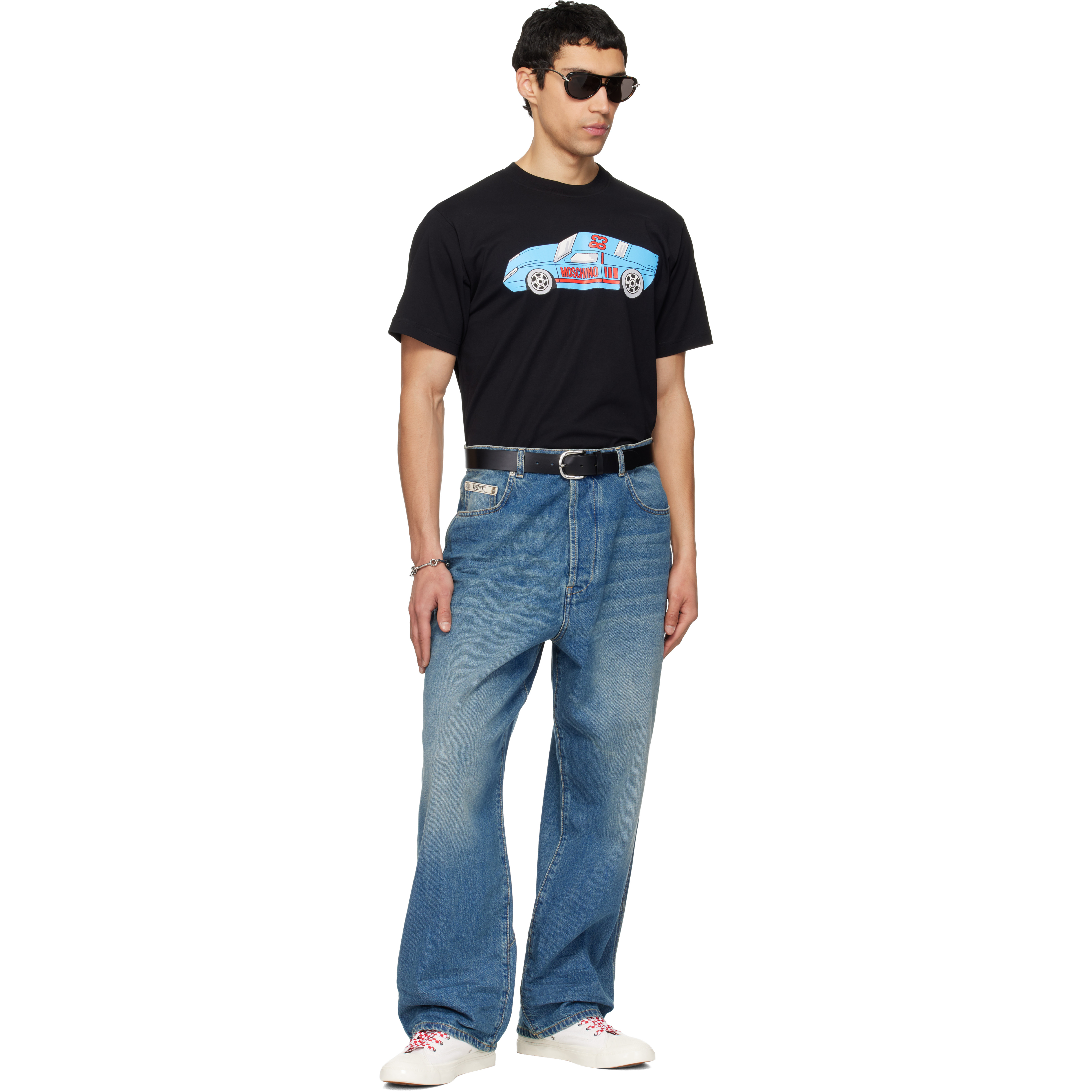 Blue Faded Jeans