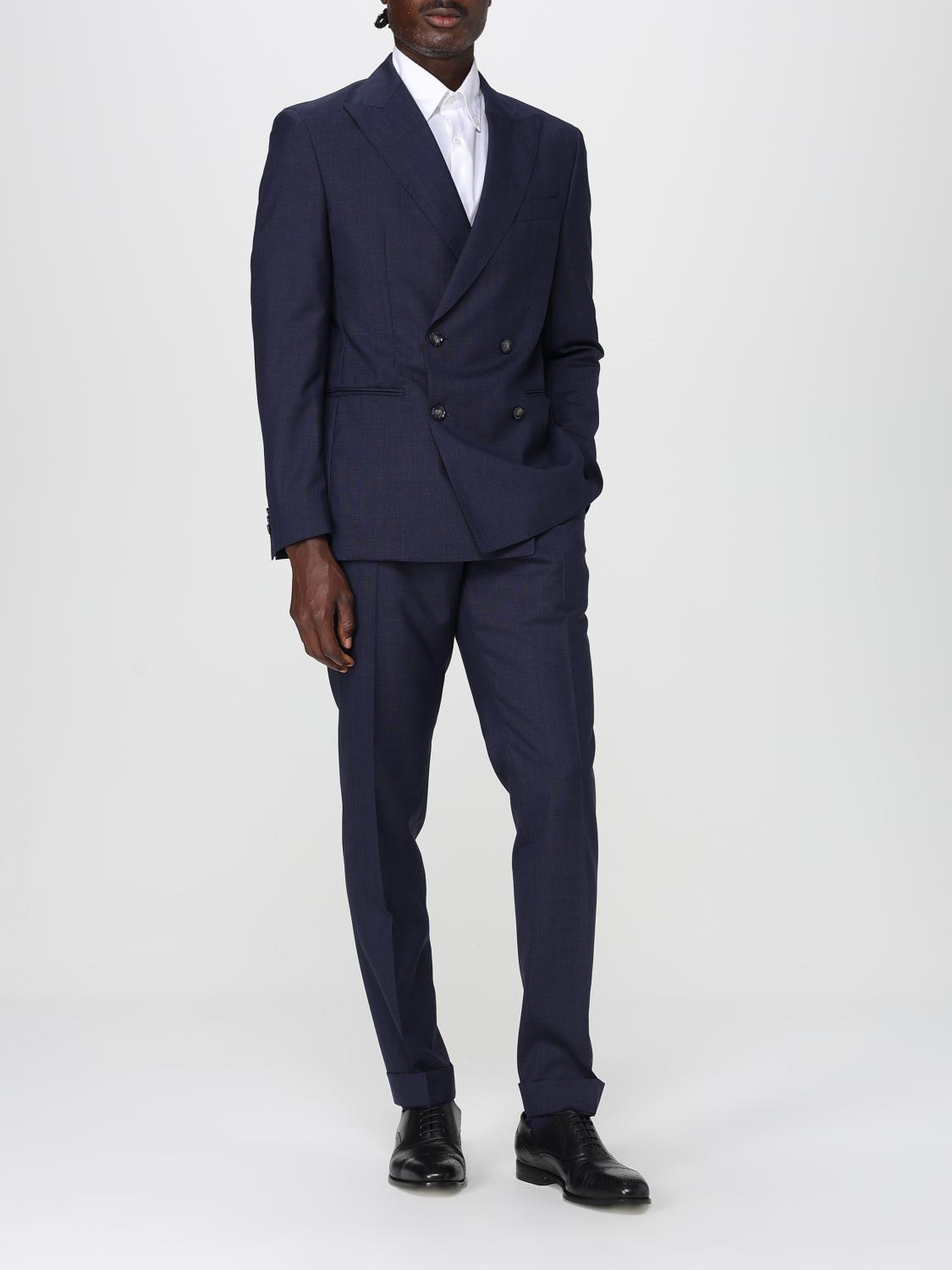 Suit BOSS Men color Blue