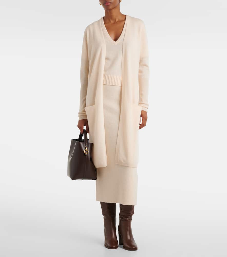 Wool and cashmere cardigan