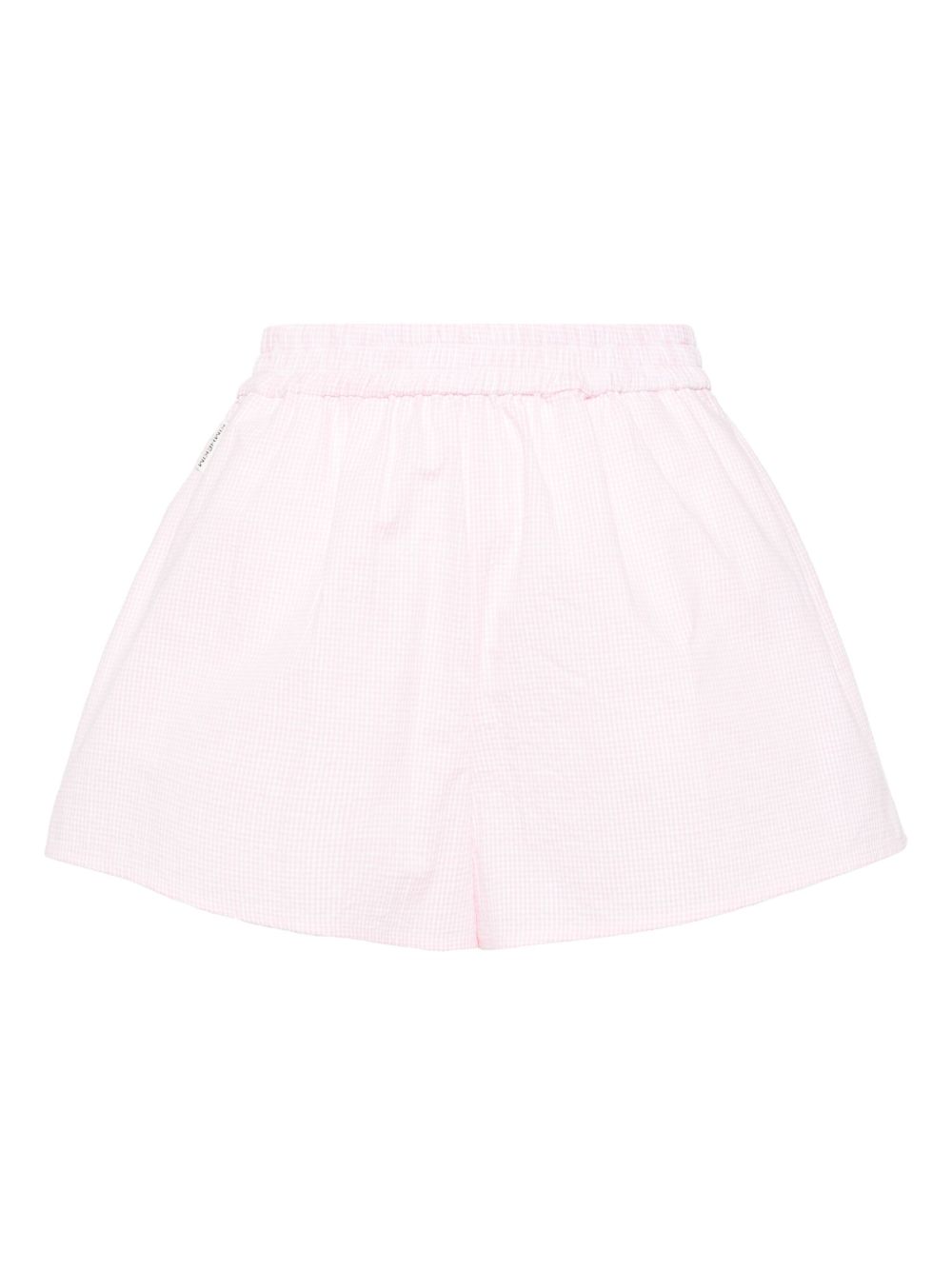 Kimhekim checked shorts - Pink