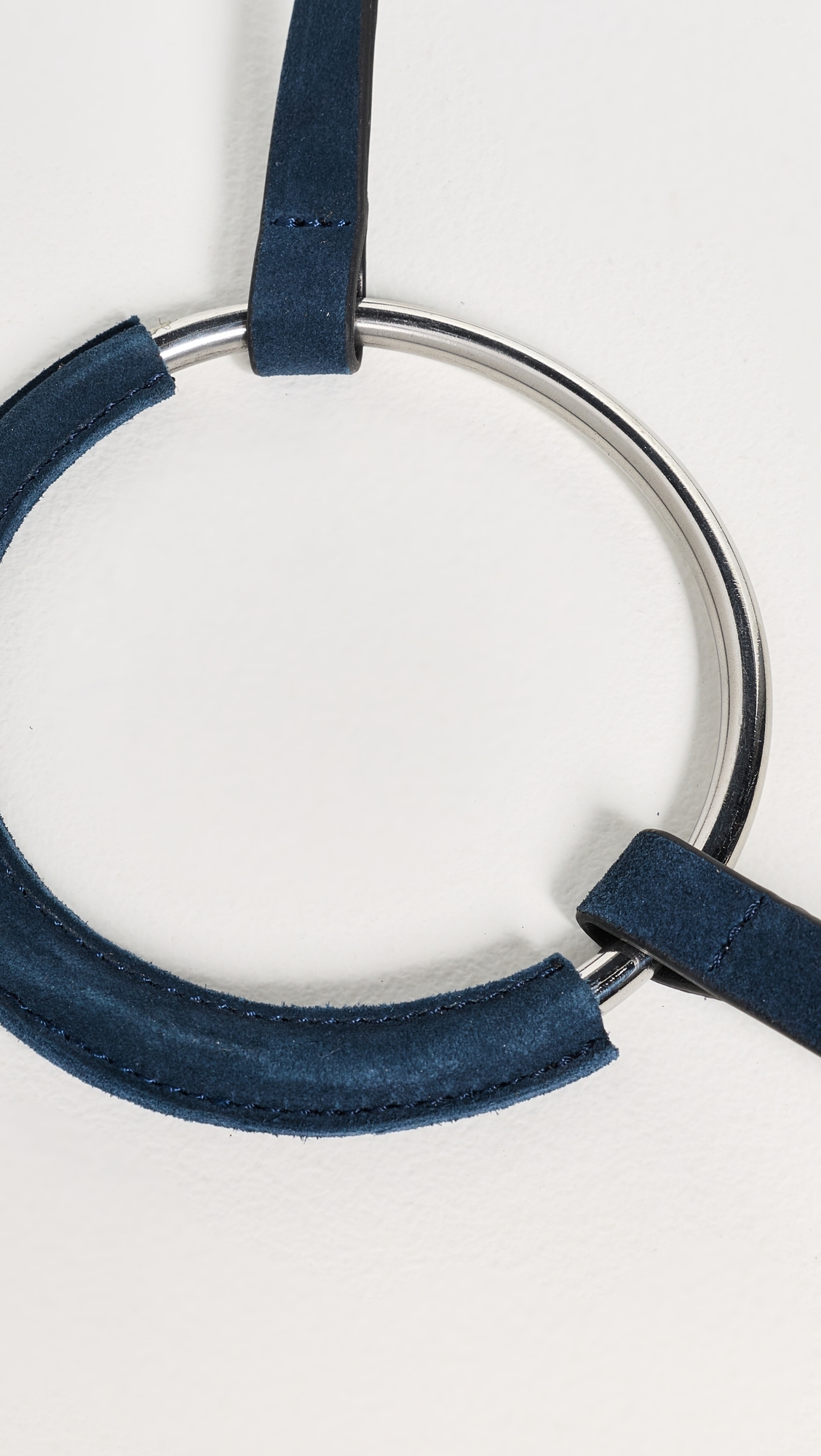 Low Hip Wrapped Landlord Belt Dark Indigo L