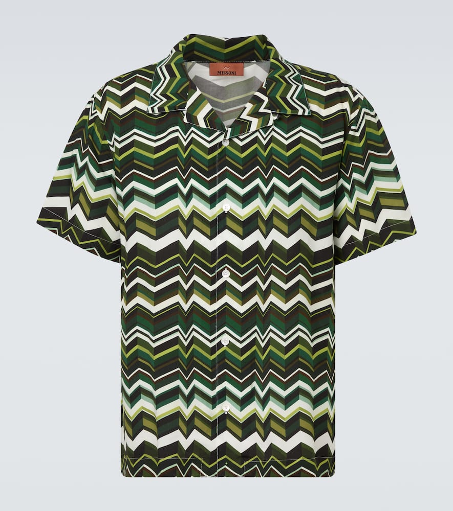 Zig Zag bowling shirt
