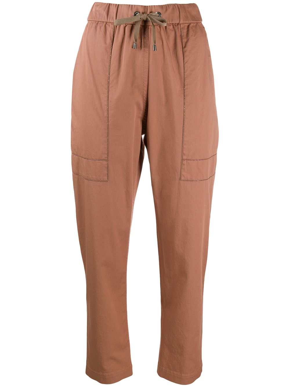 Brunello Cucinelli paperbag trousers - Pink