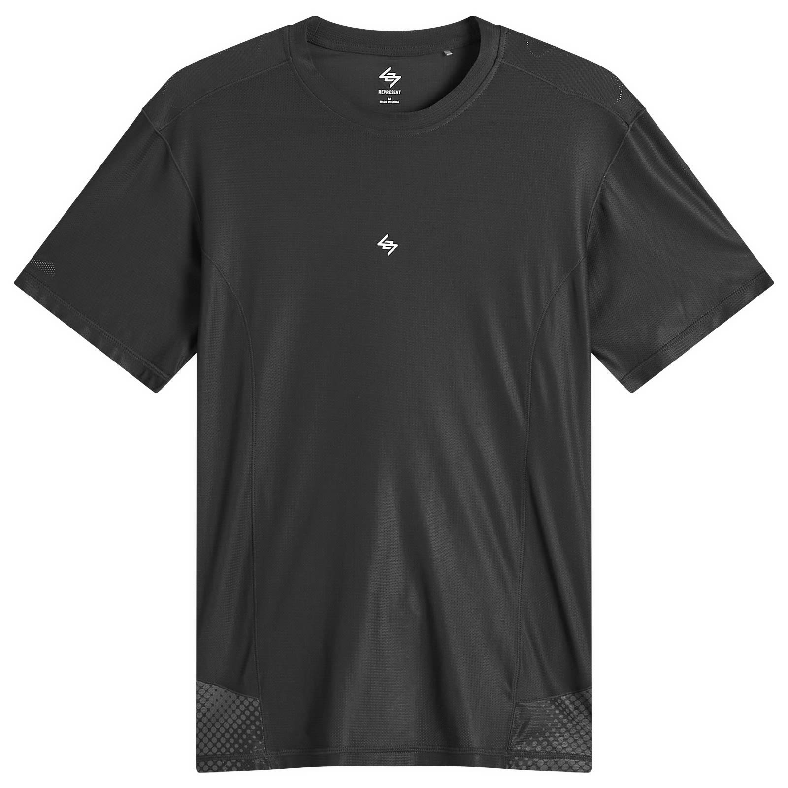 Men's Hybrid T-Shirt Black Fade Out