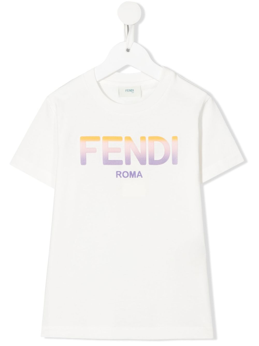Logo-print cotton T-shirt - White