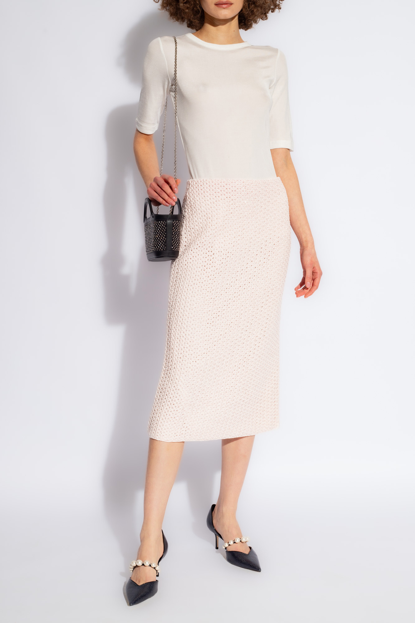 Top With Cut-out, Women's, White