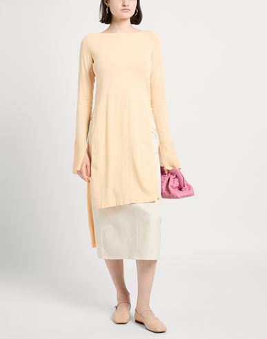 Liviana Conti Woman Sweater Apricot Size 10 Cotton