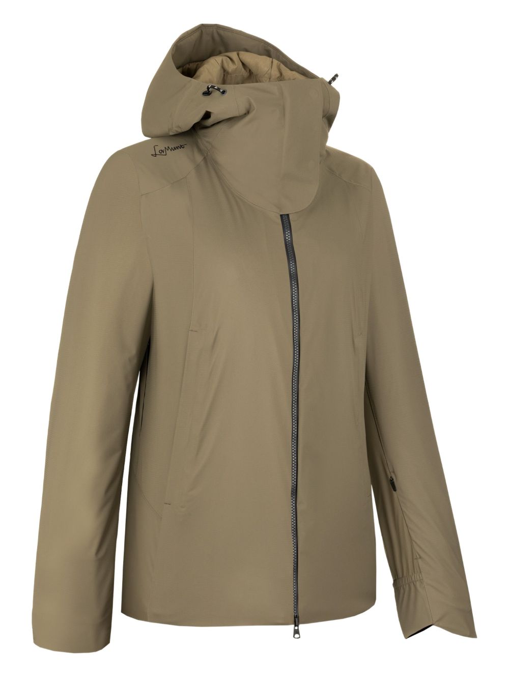 Hooded performance jacket - Brown