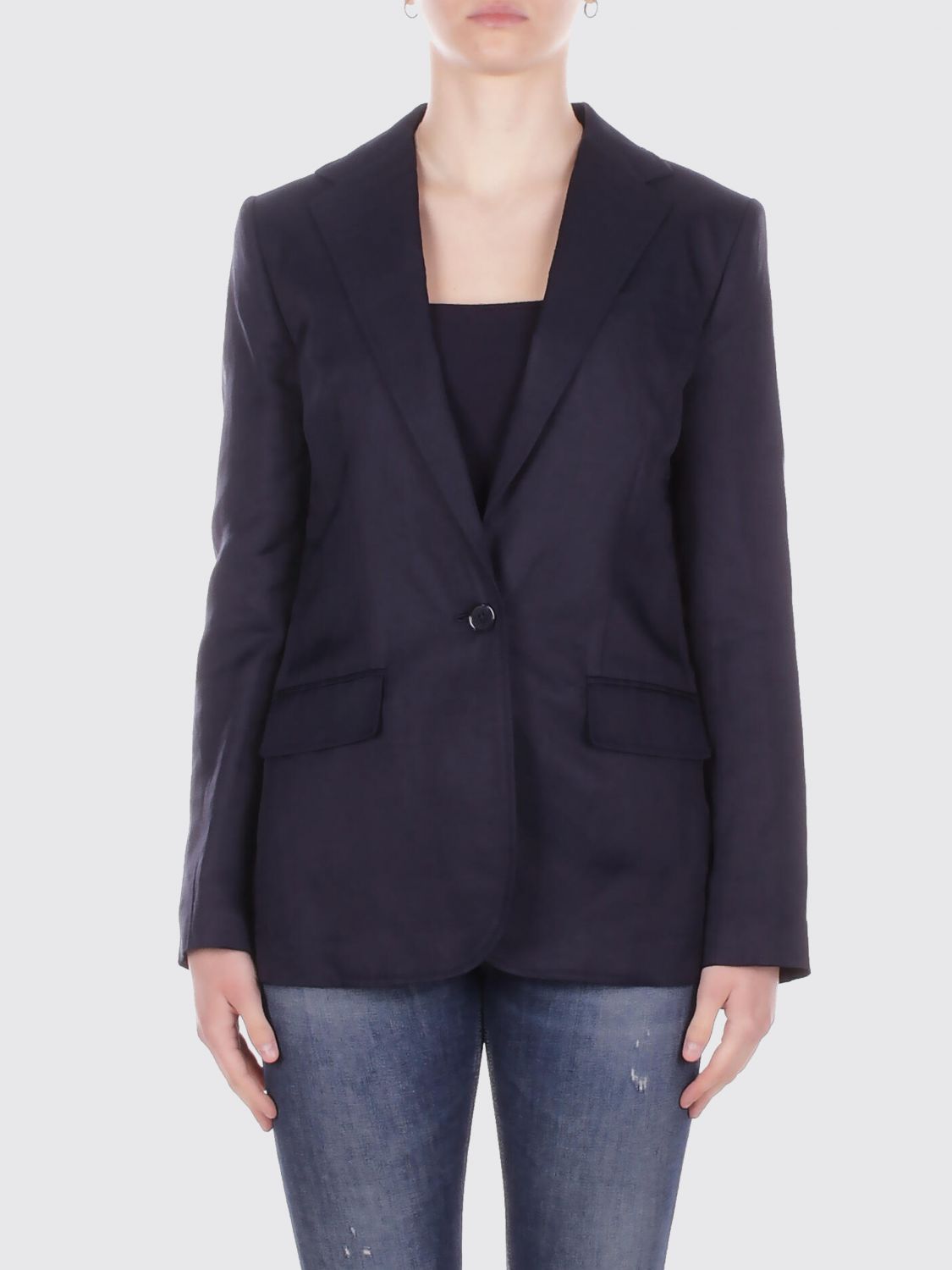 Jacket Woman color Blue