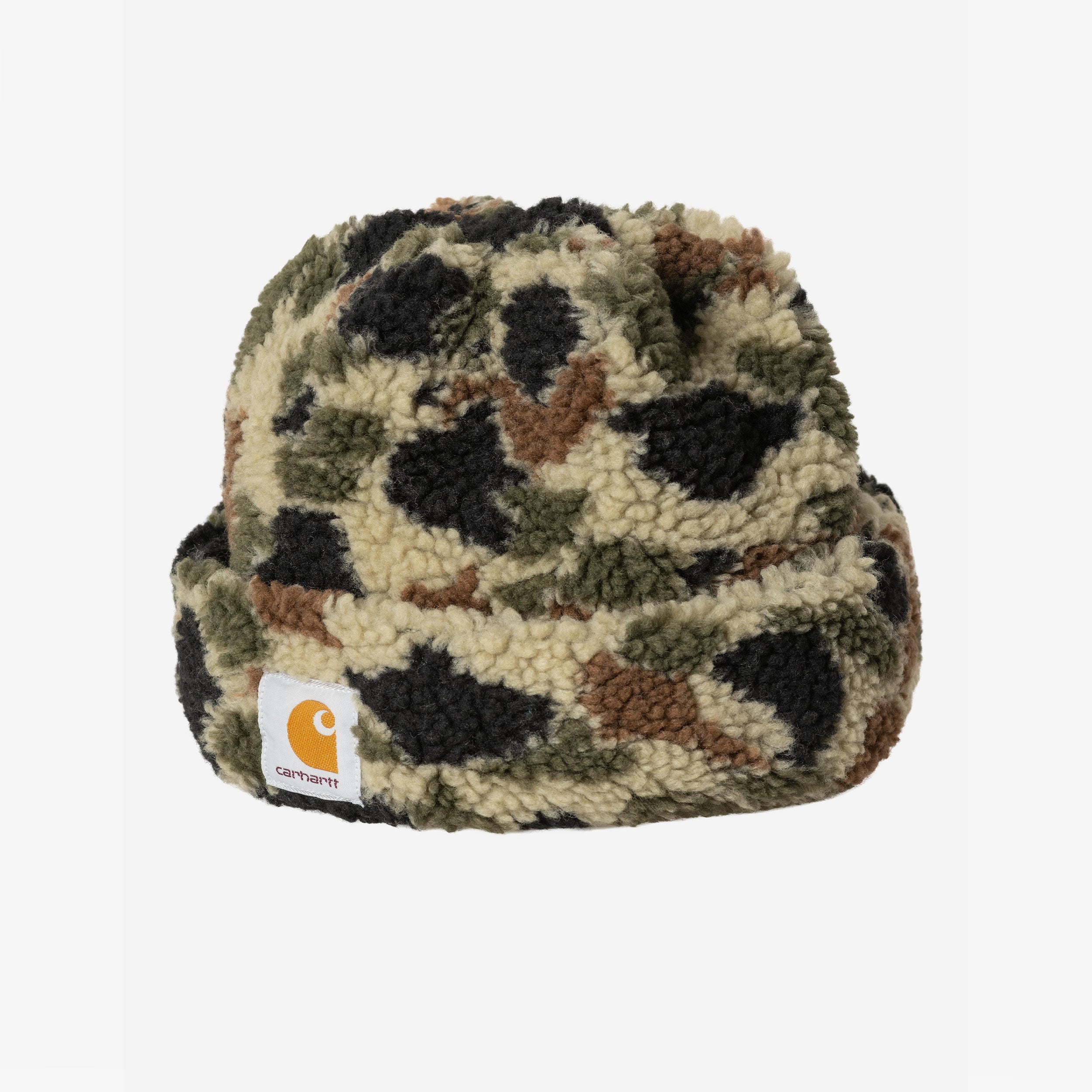 Carhartt WIP Prentis Beanie - Camo Duck Jacquard, Green - unisex - O
